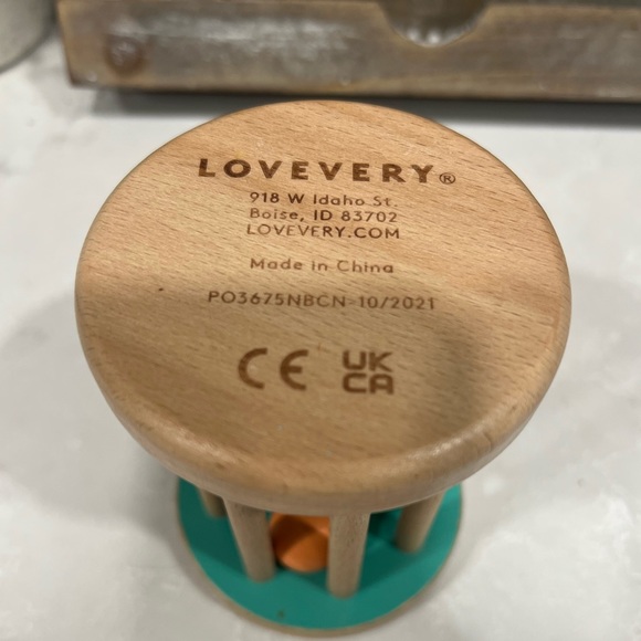 Lovevery Montessori Rolling Rattle - Picture 4 of 5